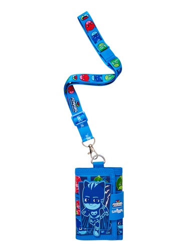 Pj Masks Power Heroes Character Wallet Lanyard                                                                                  