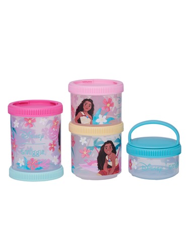 Moana Snack & Stack Containers