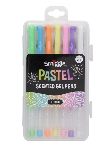 Pastel Scented Gel Pens Pack X7                                                                                                 
