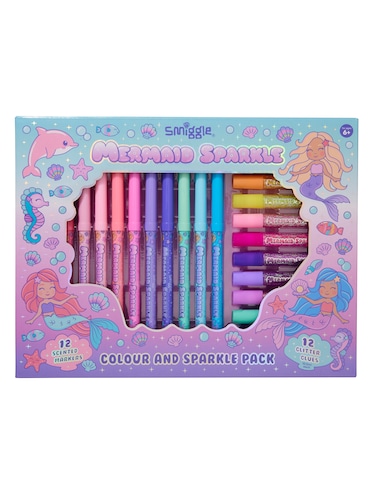 Mermaid Adventure Colour And Sparkle Pack                                                                                       