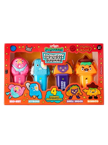 Smigglets Hangry Heroes Highlighter Pack X4                                                                                     