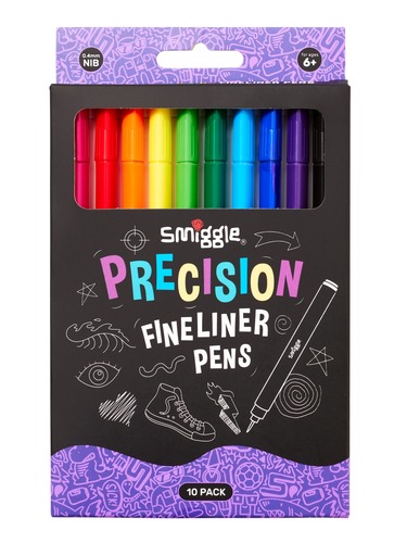 Precision Fineline Pen Pack X10                                                                                                 