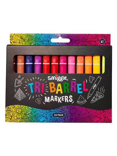 Tri Barrel Markers Pack X24                                                                                                     