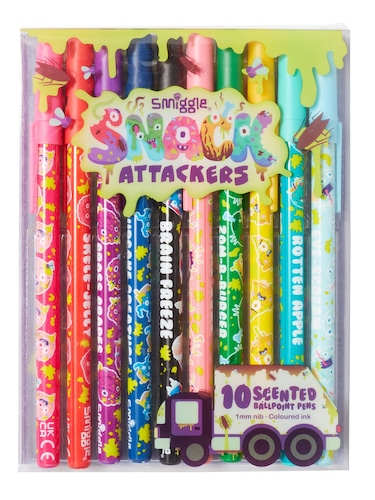 Snack Attackers Pen Pack X10                                                                                                    