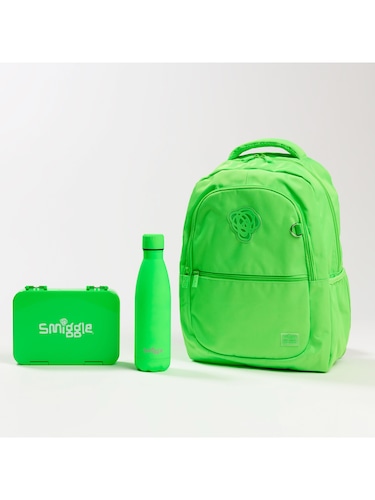 Neon Classic Backpack 3 Piece School Bundle                                                                                     